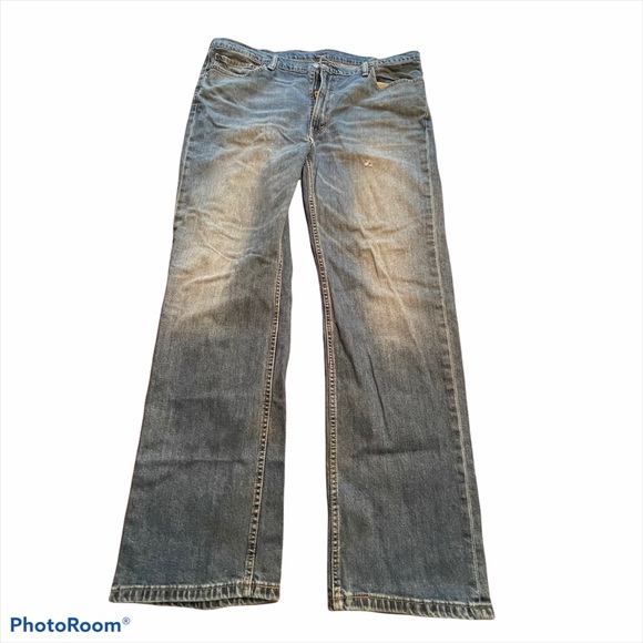 Levi’s Struass Other - LEVIS 514 BLUE JEANS 42x32 100% COTTON DISTRESSED